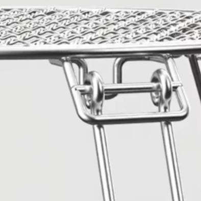 Camping BBQ Grill Grate Foldab - Camping Cooking Grate ulasan dan harga