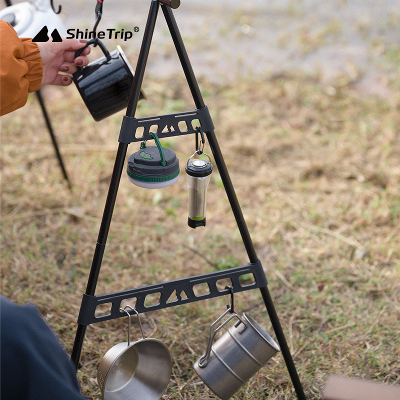 Shine Trip Outdoor Camping Tri - Camping Cooking Utensil Holder ulasan dan harga