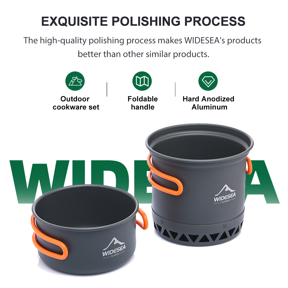 Outdoor Camping Pot 1.3L 2.3L  - Camping Cooking Set Jetboil ulasan dan harga