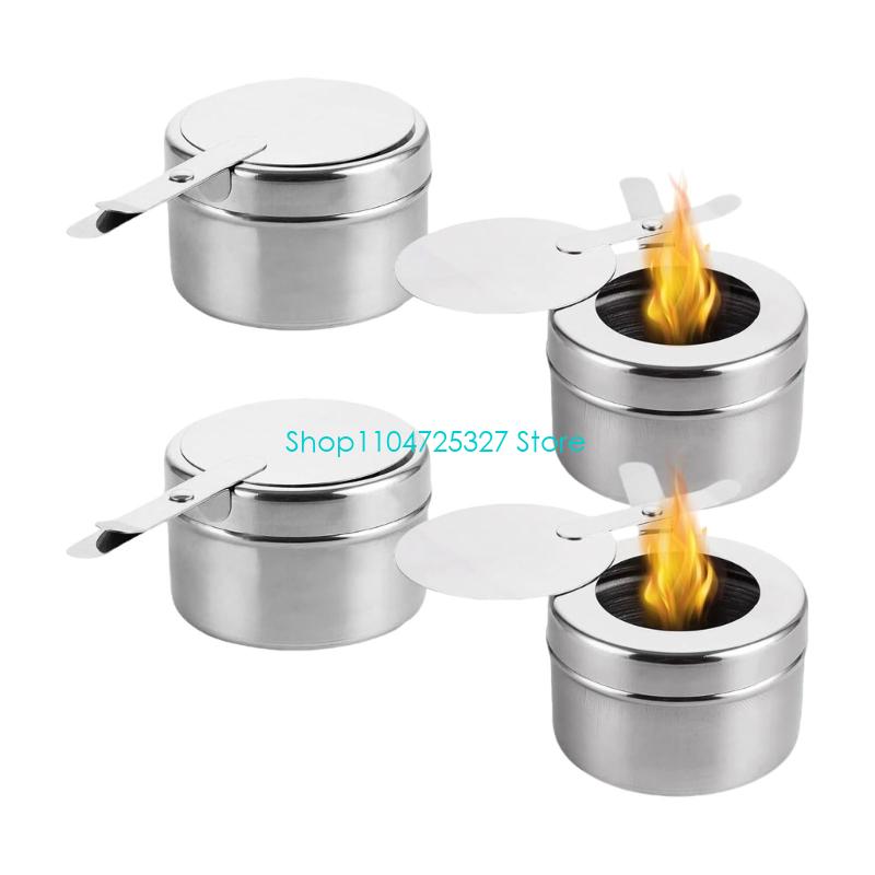 D8KF 4Pcs Temperature Resistan - Camping Cooking Container ulasan dan harga