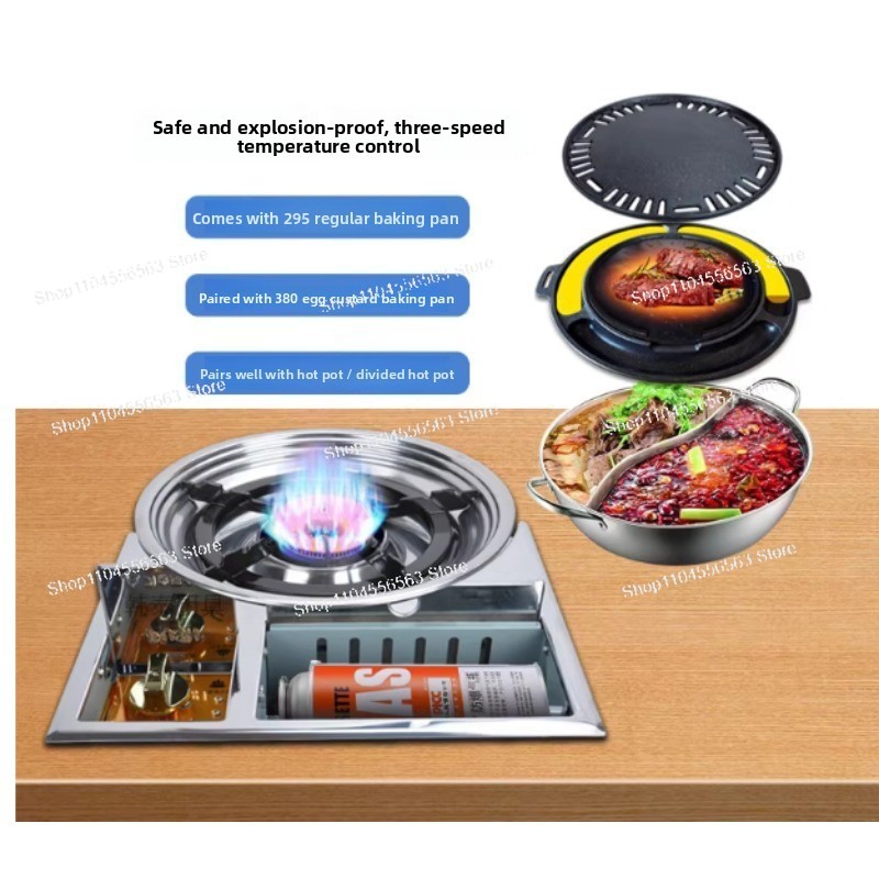Portable Gas Stove with Canist - Camping Cooking Canister ulasan dan harga