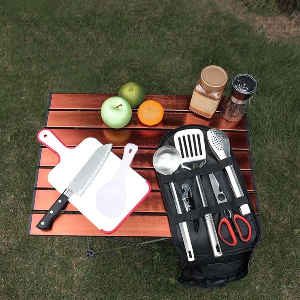 2024 Picnic Utensil Set Storag - Camping Outdoor Cooking Equipment ulasan dan harga