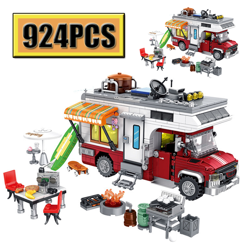 MOC 924PCS City Series Camping - Camping Cooking Gifts ulasan dan harga
