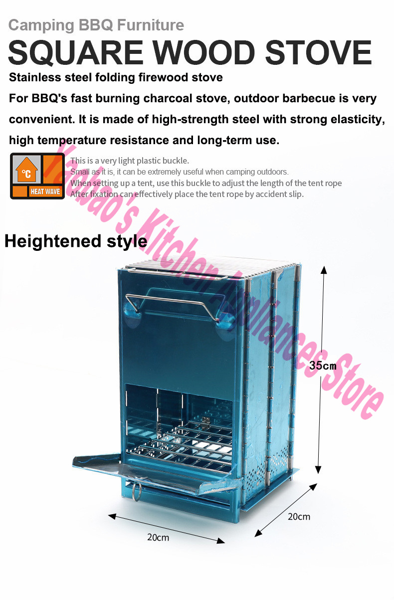 Wood Stove Outdoor Camping Equ - Camping Outdoor Cooking Equipment ulasan dan harga
