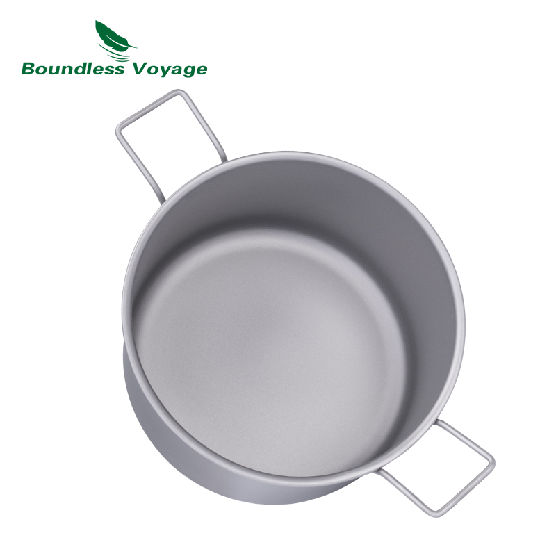 Boundless Voyage Titanium Pot  - Camping Cooking Pot Set ulasan dan harga