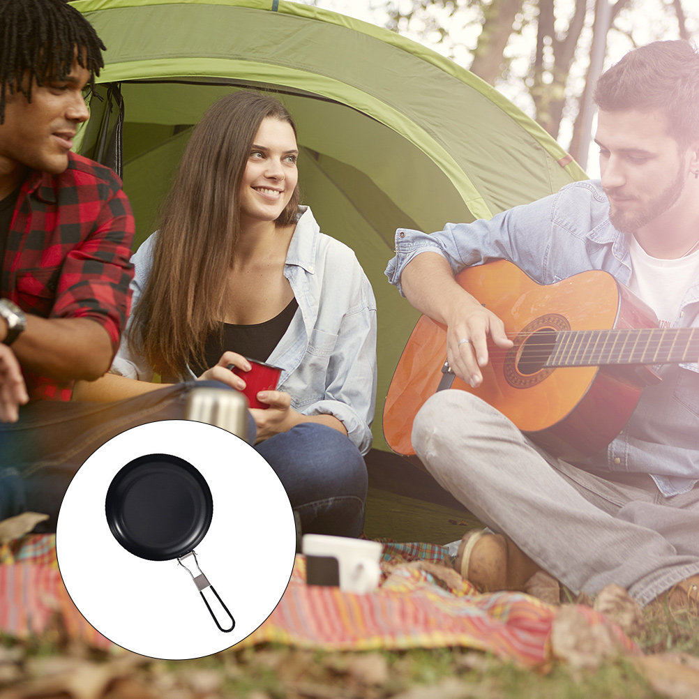 9 Inch Non-Stick Camping Fryin - Cooking Outdoor Camping ulasan dan harga
