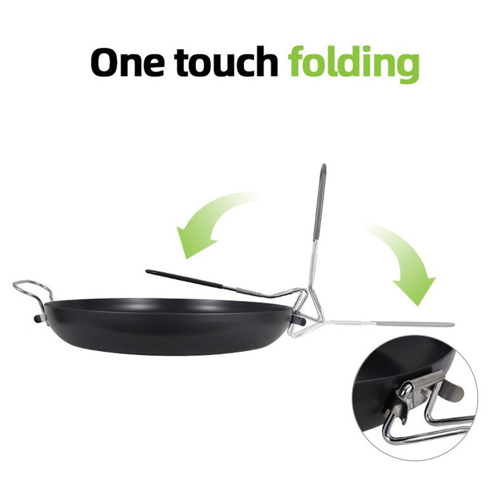 9 Inch Non-Stick Camping Fryin - Cooking Outdoor Camping ulasan dan harga