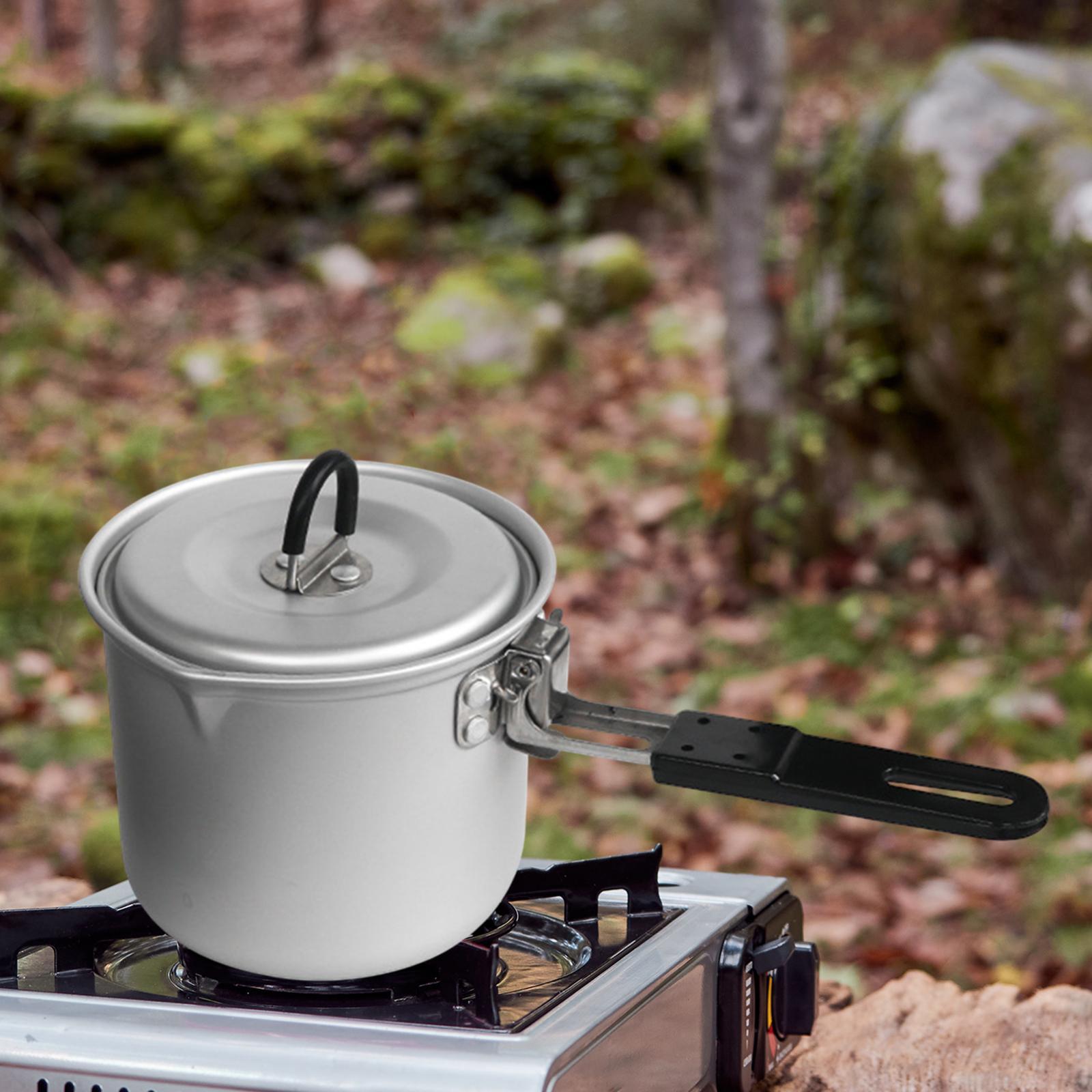 Camping Pot with Folding Handl - Camping Cooking Gifts ulasan dan harga