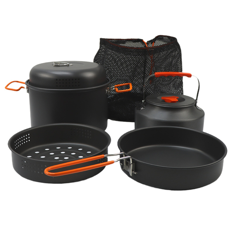 Outdoor Cookware Set Camping C - Camping Cooking Pot Set ulasan dan harga