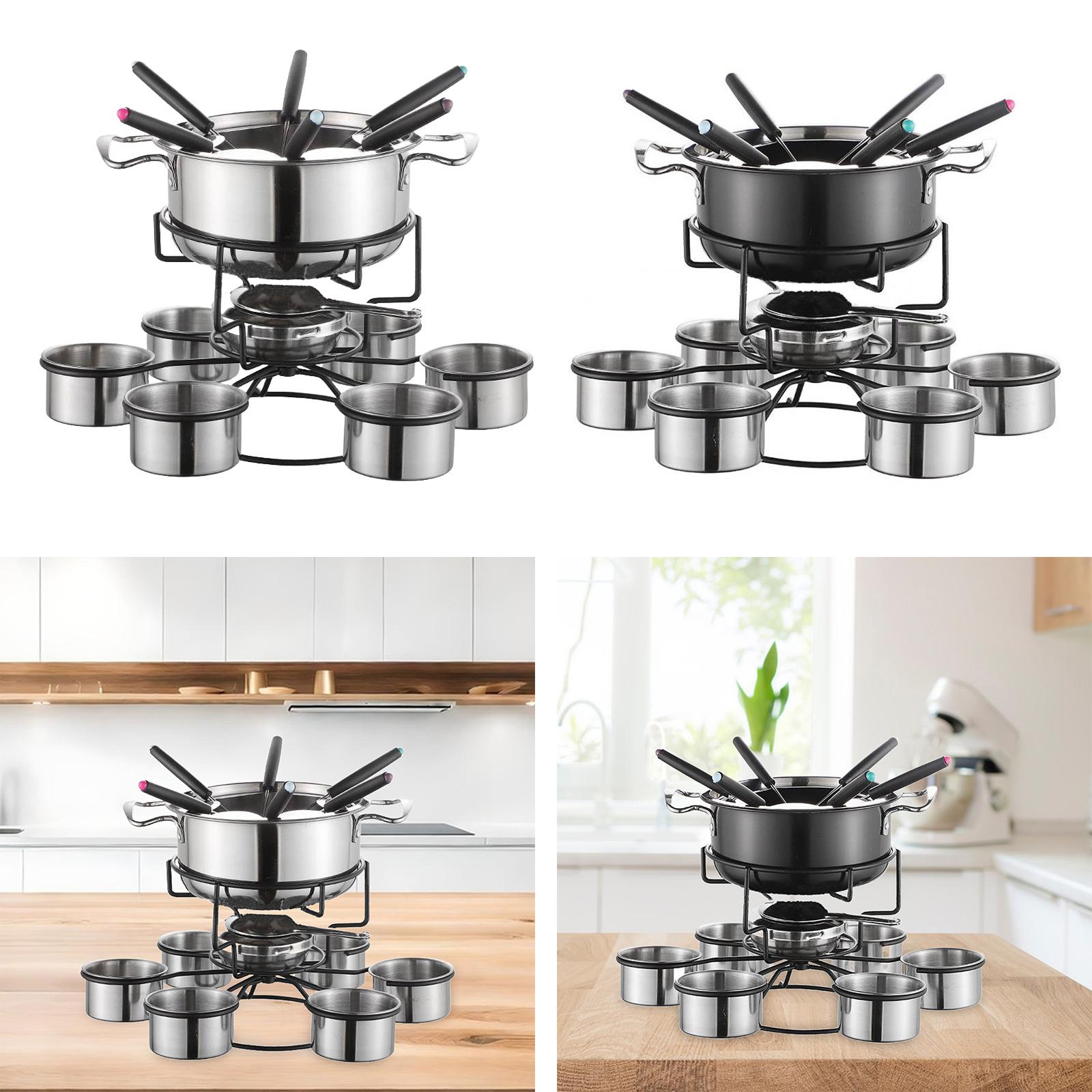 Fondue Pot Set Cooking Stove T - Camping Cooking Pot Set ulasan dan harga