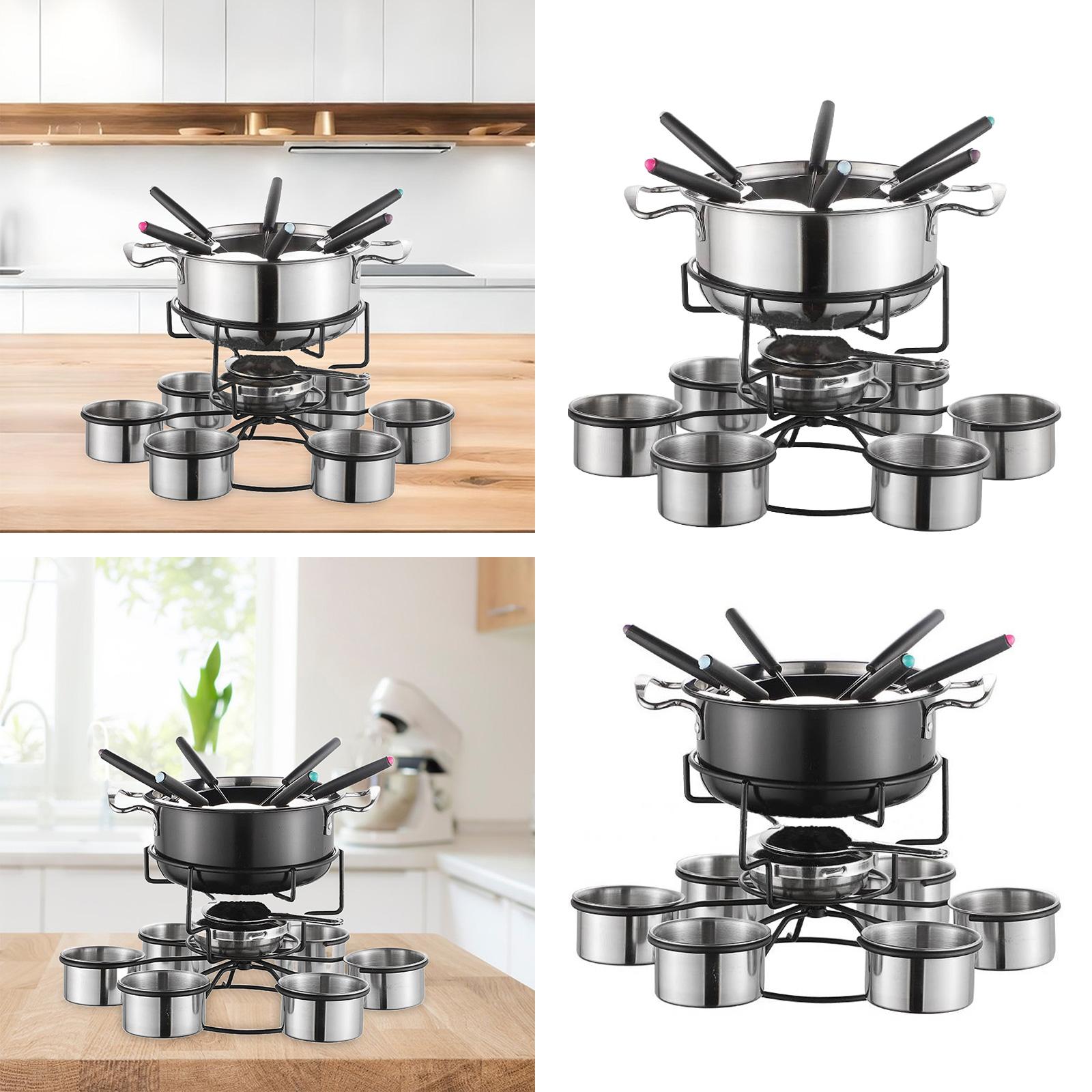 Fondue Pot Set Cooking Stove T - Camping Cooking Pot Set ulasan dan harga