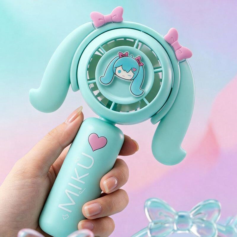 Hatsune Miku Mini Handheld Fan - Camping Cooking Fire ulasan dan harga