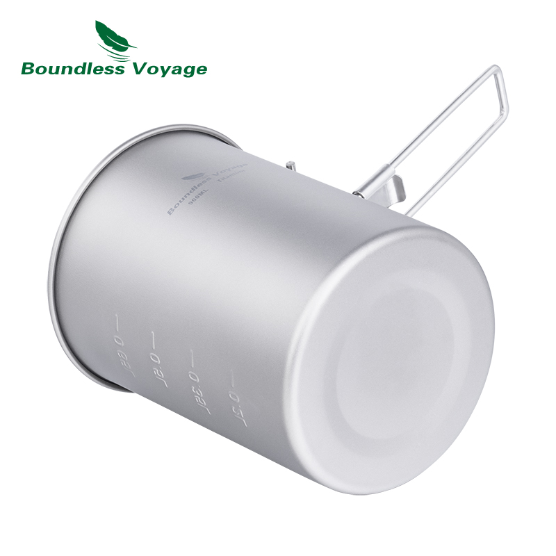 Boundless Voyage 900ml Titaniu - Camping Cooking Pot With Lid ulasan dan harga