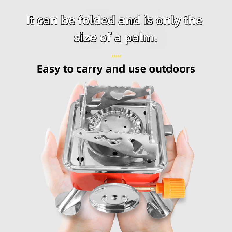 Outdoor Mini Square Stove Camp - Camping Cooking Grate ulasan dan harga