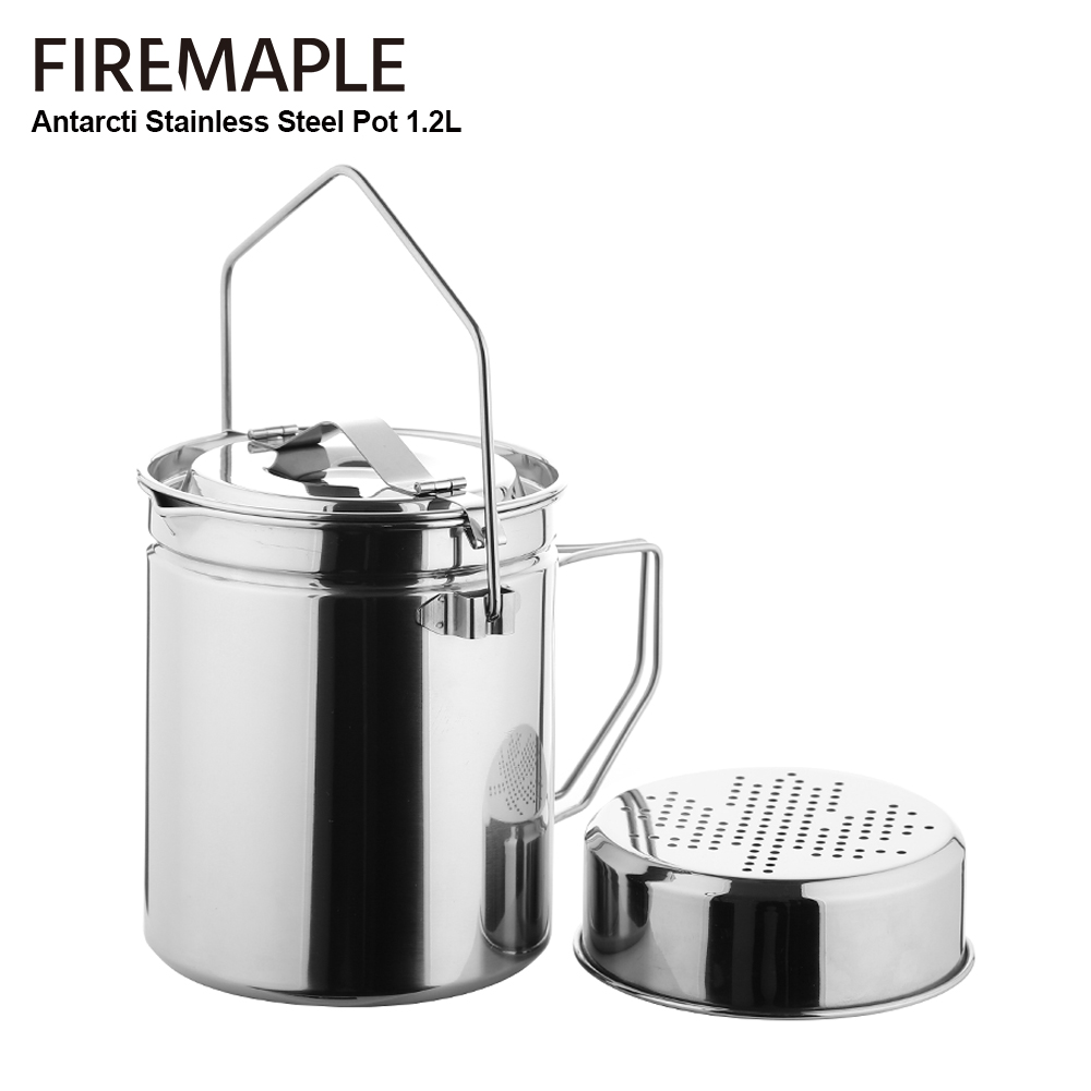 Fire-Maple 1.2L Stainless Stee - Camping Cooking Ware ulasan dan harga