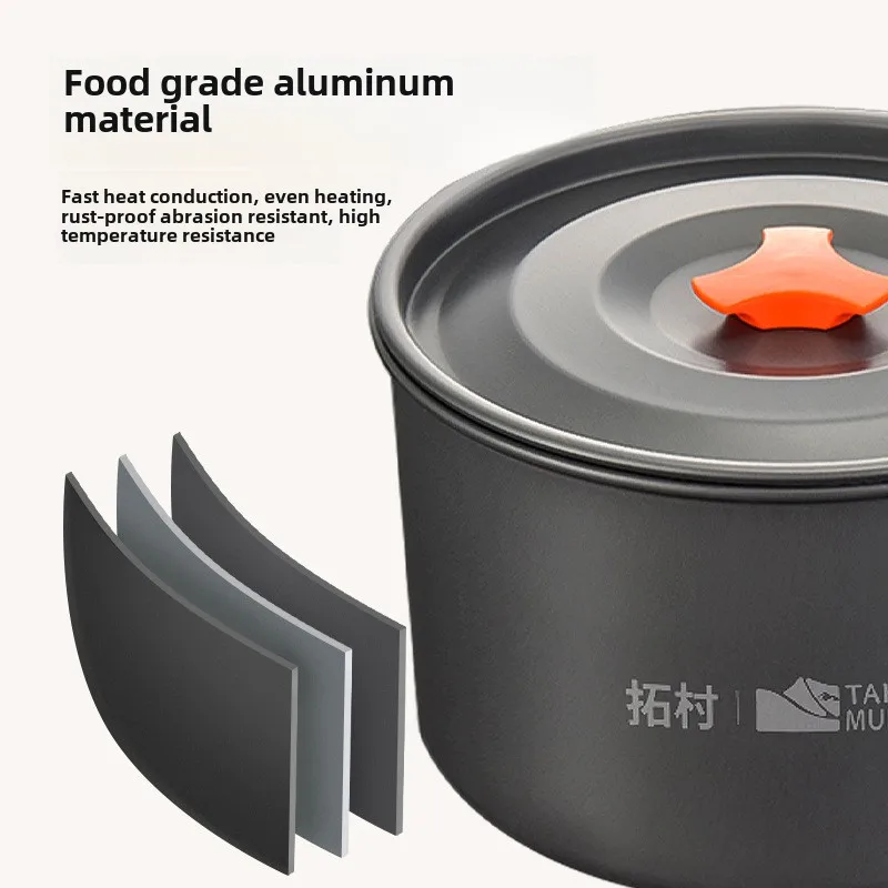 Camping Cookware Set Outdoor C - Camping Cooking Pot Set ulasan dan harga