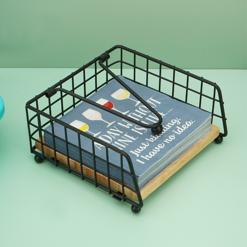 Square wooden napkin holder, s - Camping Cooking Utensil Holder ulasan dan harga
