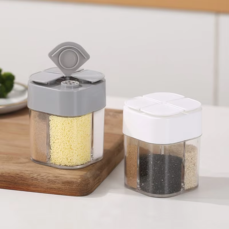 4 in 1 Plastic Dispenser Campi - Camping Cooking Utensil Set ulasan dan harga