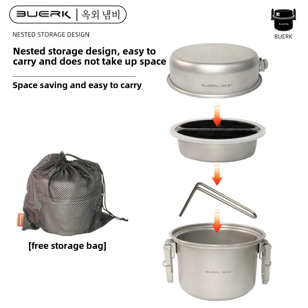 Outdoor Camping Multi Function - Camping Cooking Ware ulasan dan harga