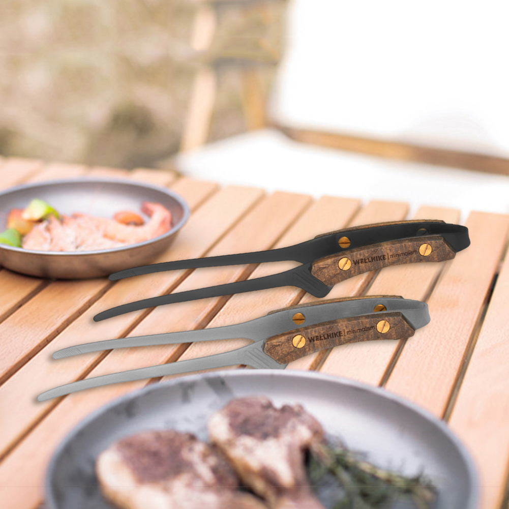 Picnic Meat Clip Vintage BBQ G - Vintage Camping Cooking Set ulasan dan harga