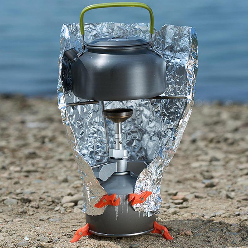 1pc Camping Gas Canister Stand - Camping Cooking Canister ulasan dan harga