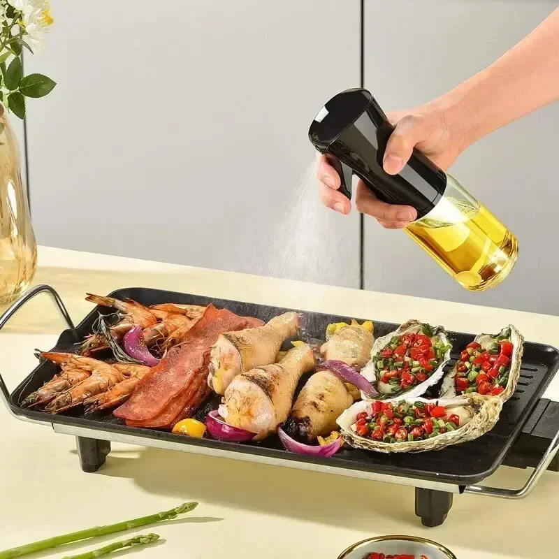200/300/500ml Oil Spray Bottle - Camping Cooking Container ulasan dan harga
