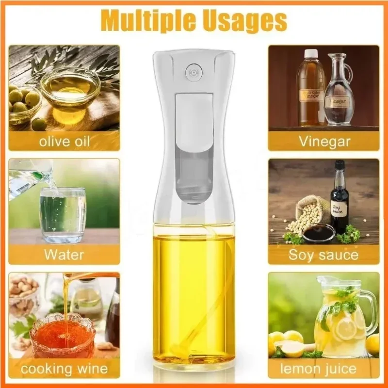 200/300/500ml Oil Spray Bottle - Camping Cooking Container ulasan dan harga