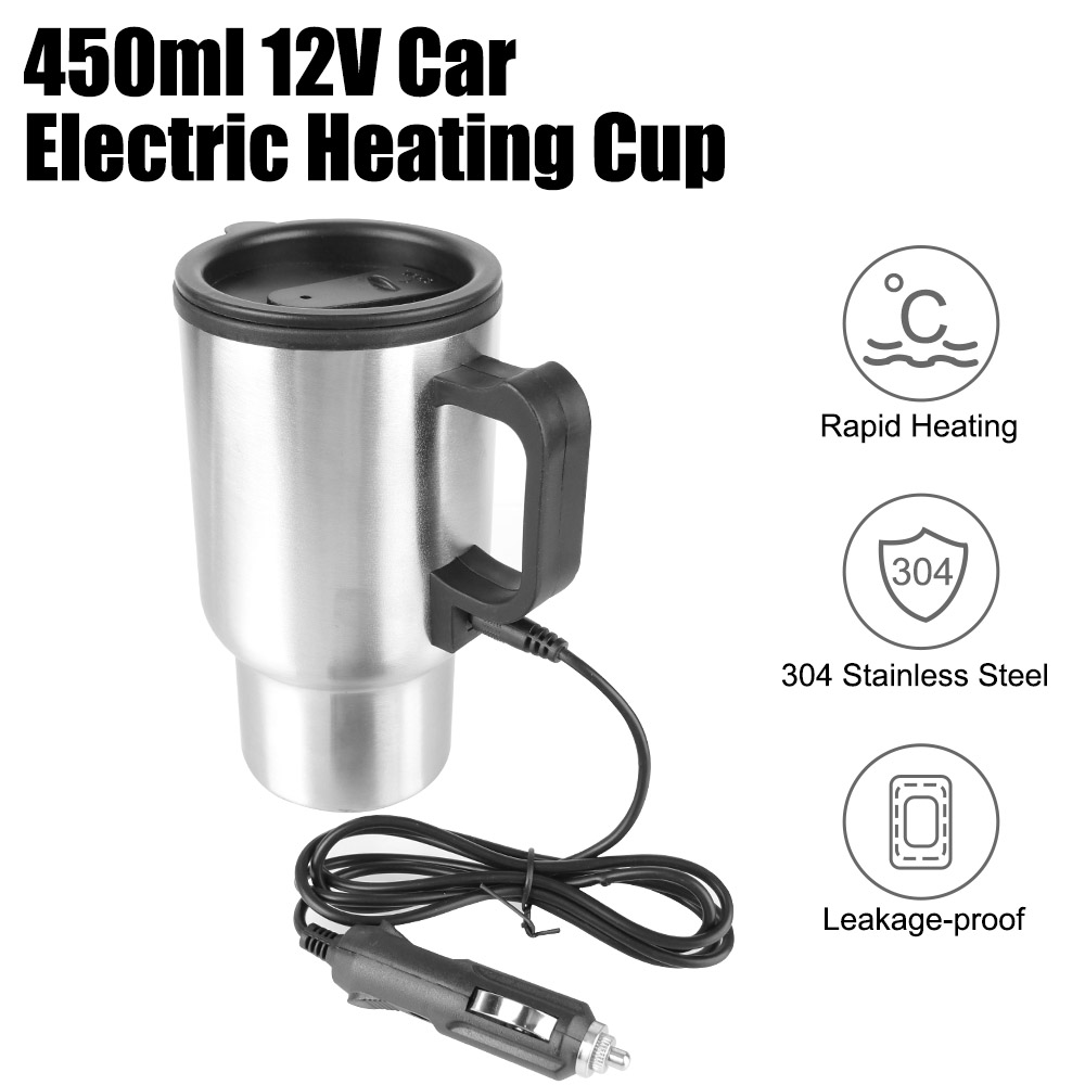 12V 450ml Electric Heating Car - Camping Cooking Electric ulasan dan harga