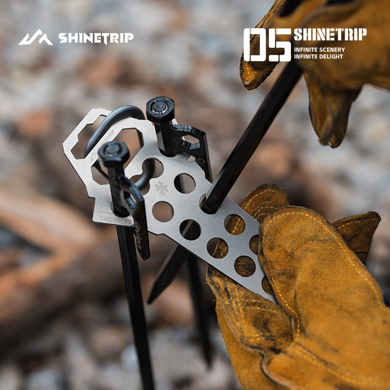 ShineTrip Outdoor Ground Stake - Camping Cooking Utensil Holder ulasan dan harga