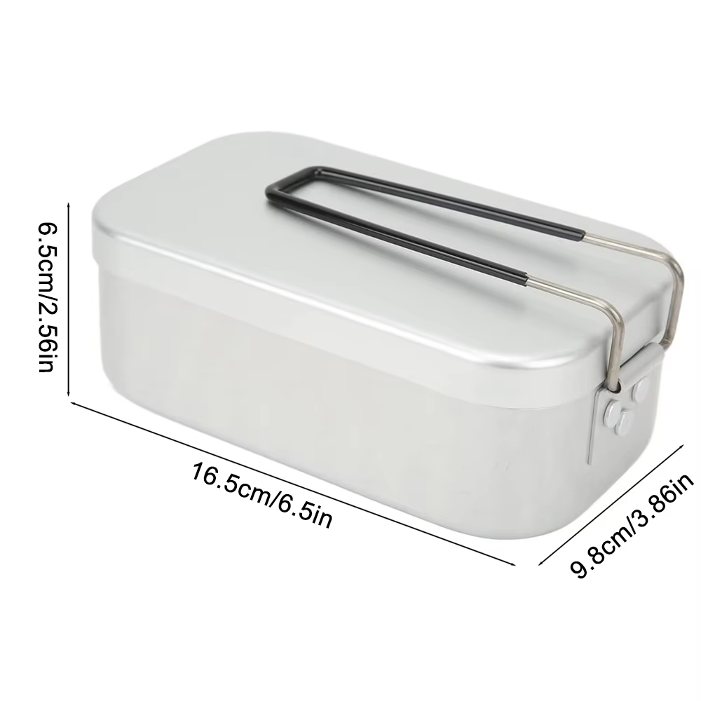 Foldable Bento Box Handle, Lun - Camping Outdoor Cooking Equipment ulasan dan harga