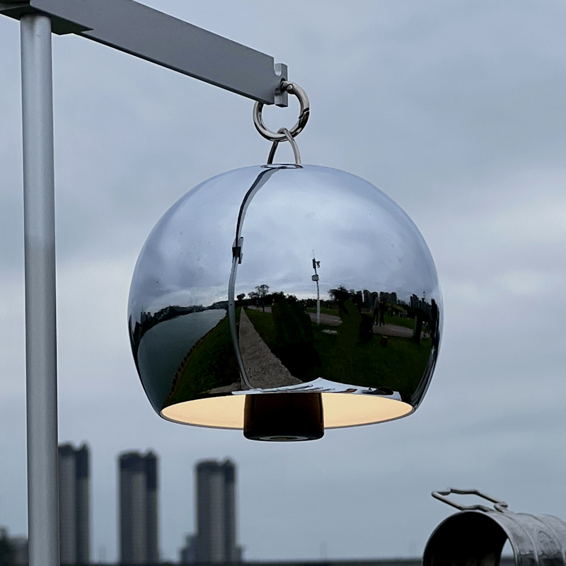 Spherical camping lampshade su - Camping Cooking Utensil Holder ulasan dan harga