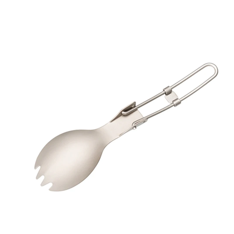 Keith Titanium Spork Foldable  - Camping Cooking Ware ulasan dan harga