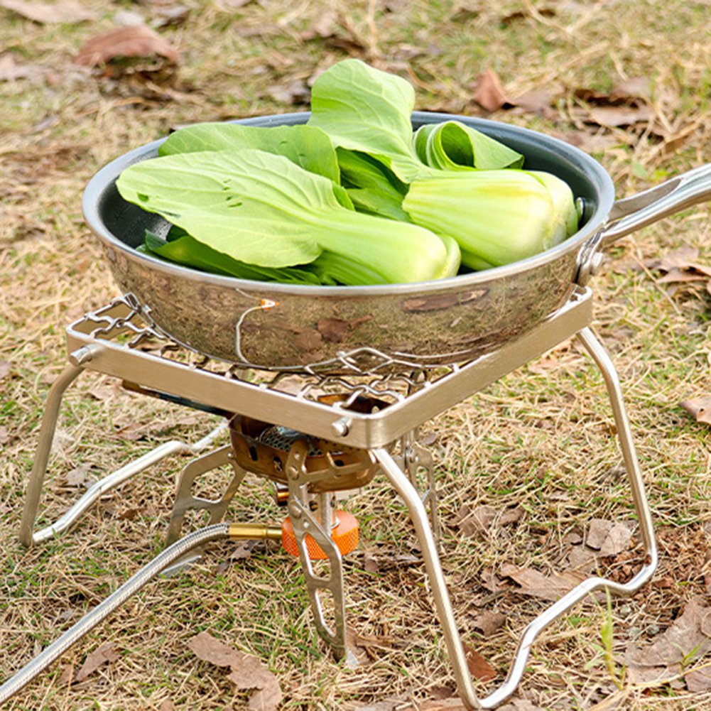 HHO-Barbecue Grill Stand Tool  - Camping Cooking Grate ulasan dan harga
