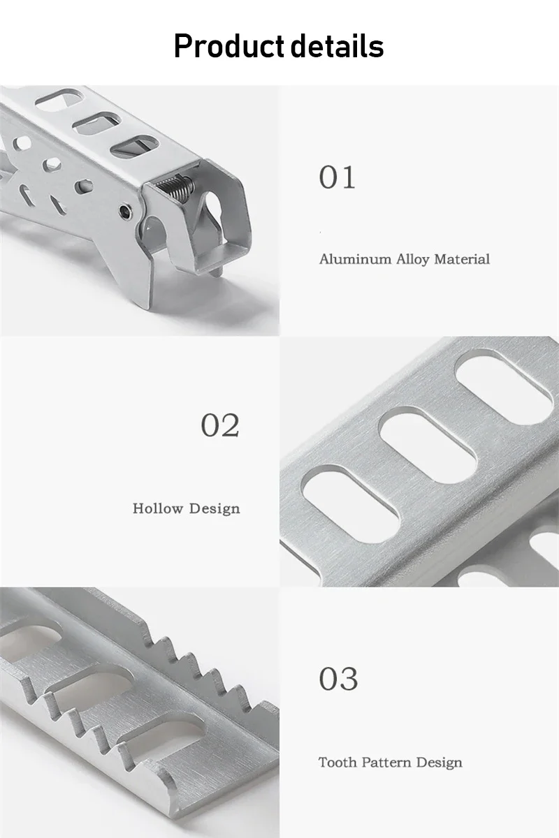 Aluminium Anti-hot Alloy Clip  - Camping Cooking Utensil Holder ulasan dan harga