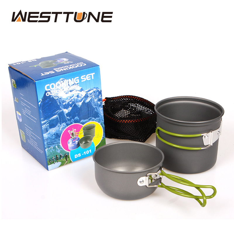 WESTTUNE Camping Pot Hiking Co - Camping Cooking Set Jetboil ulasan dan harga