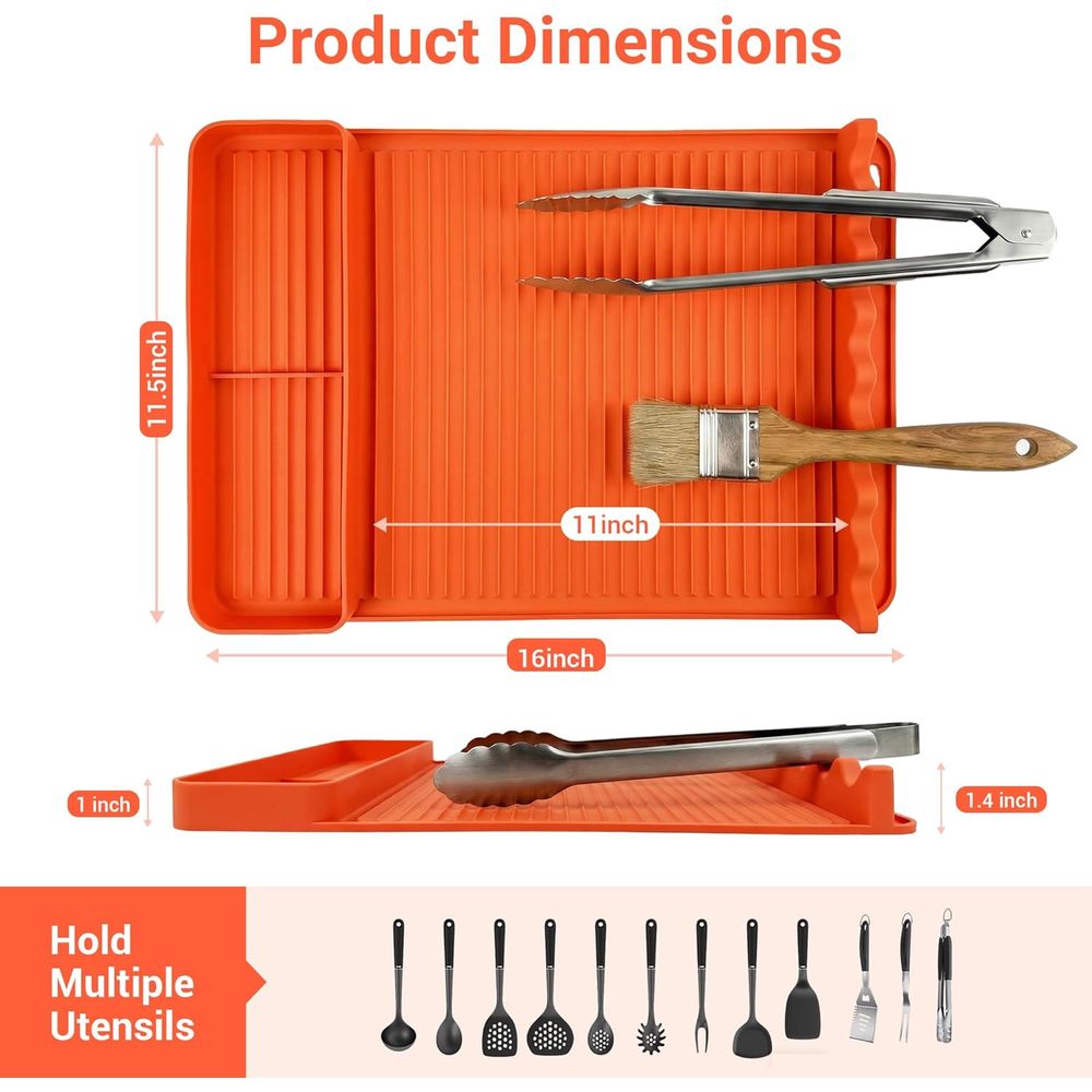 Heat Resistant Silicone Grill  - Camping Cooking Tools ulasan dan harga