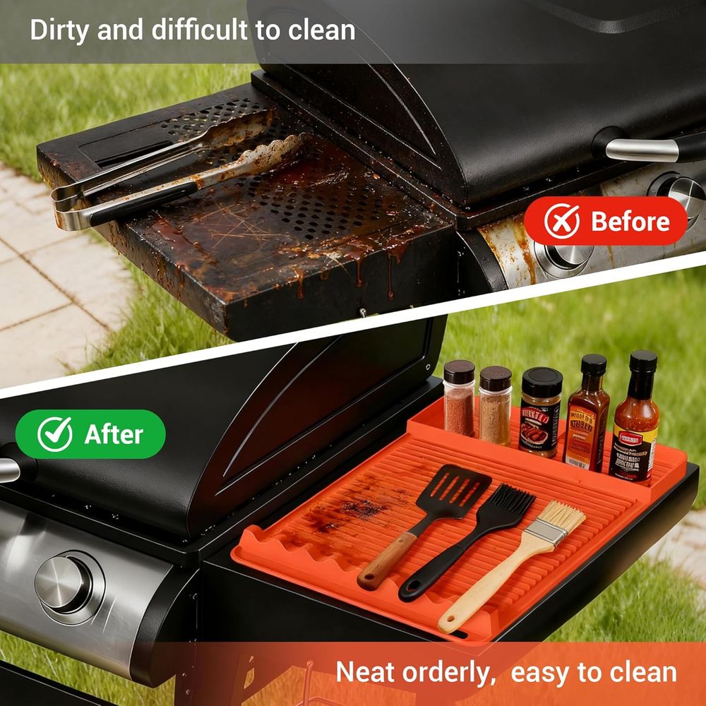 Heat Resistant Silicone Grill  - Camping Cooking Tools ulasan dan harga