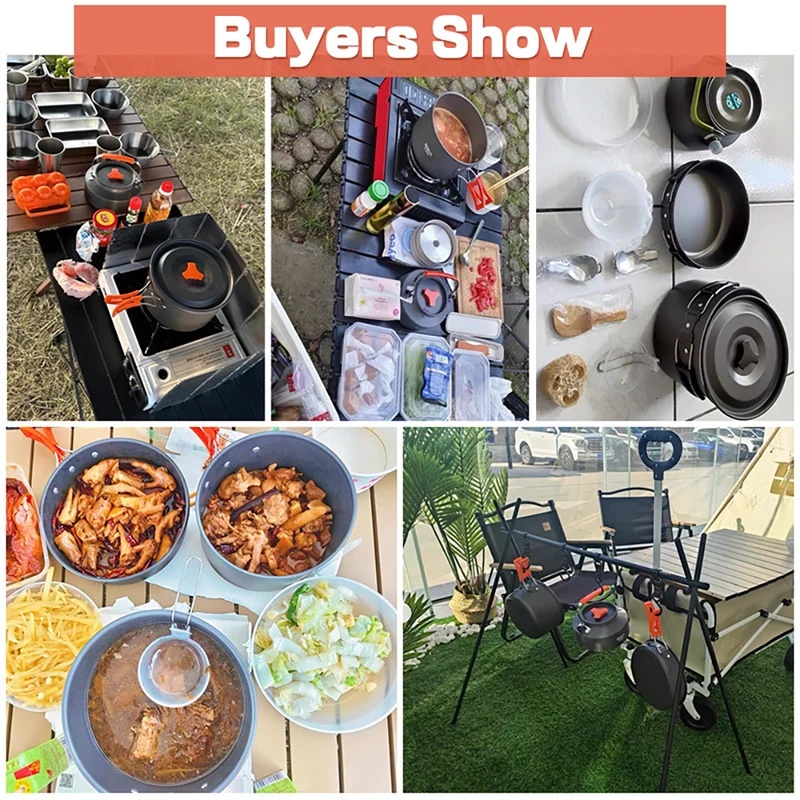 Camping Cooking set Camping Co - Camping Cooking Pot Set ulasan dan harga