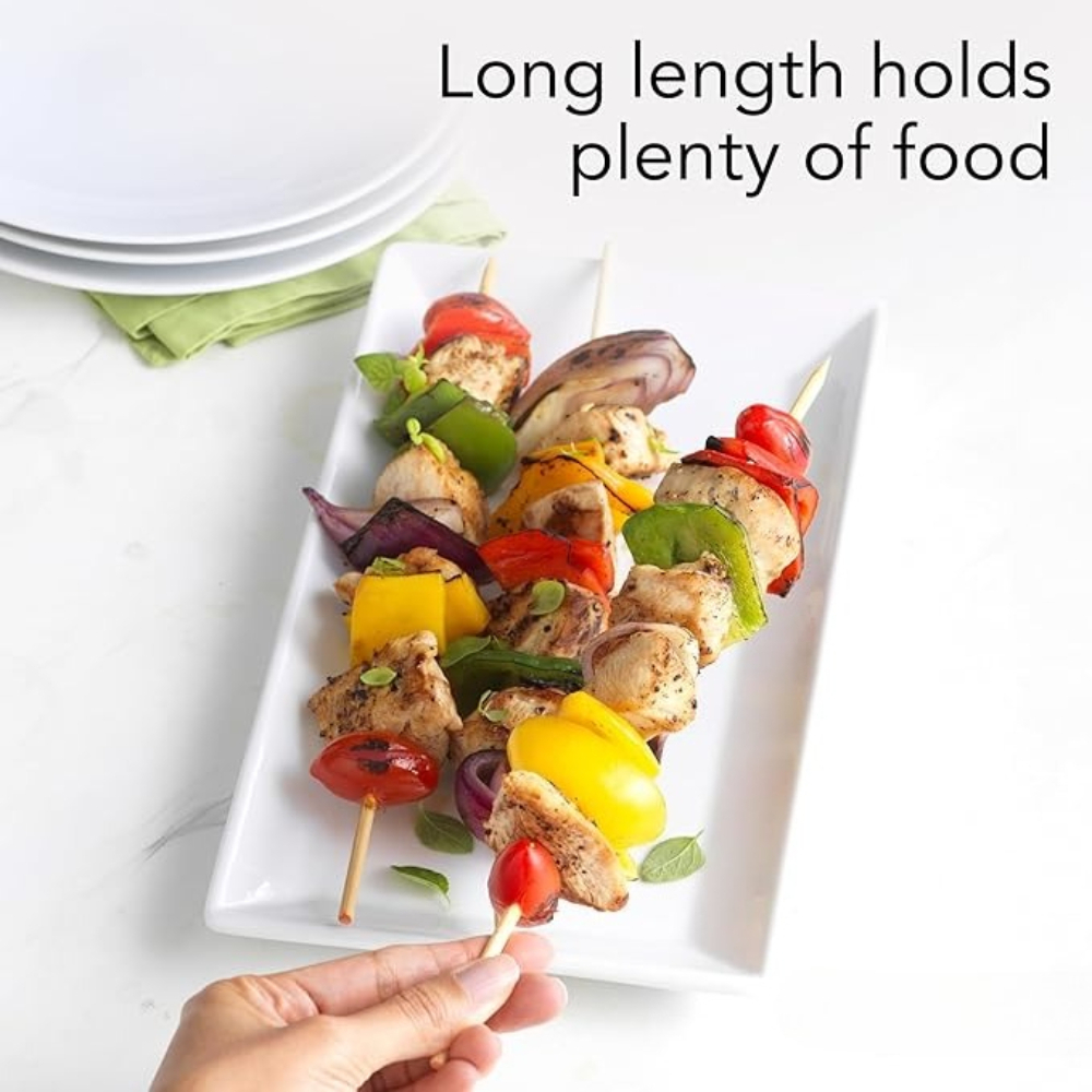 90-1350Pcs BBQ Skewers Bamboo  - Camping Cooking Grate ulasan dan harga