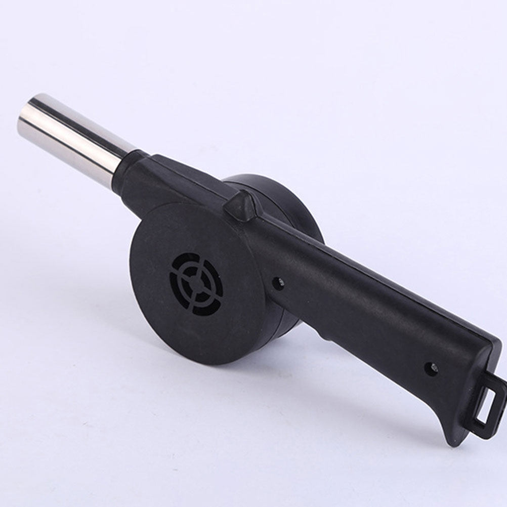 Manual Blower Black Hand Crank - Camping Cooking Fire ulasan dan harga